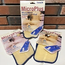 3 Bona MicroPlush Microfiber Applicator Pad 4” x 15” For use with Refresher