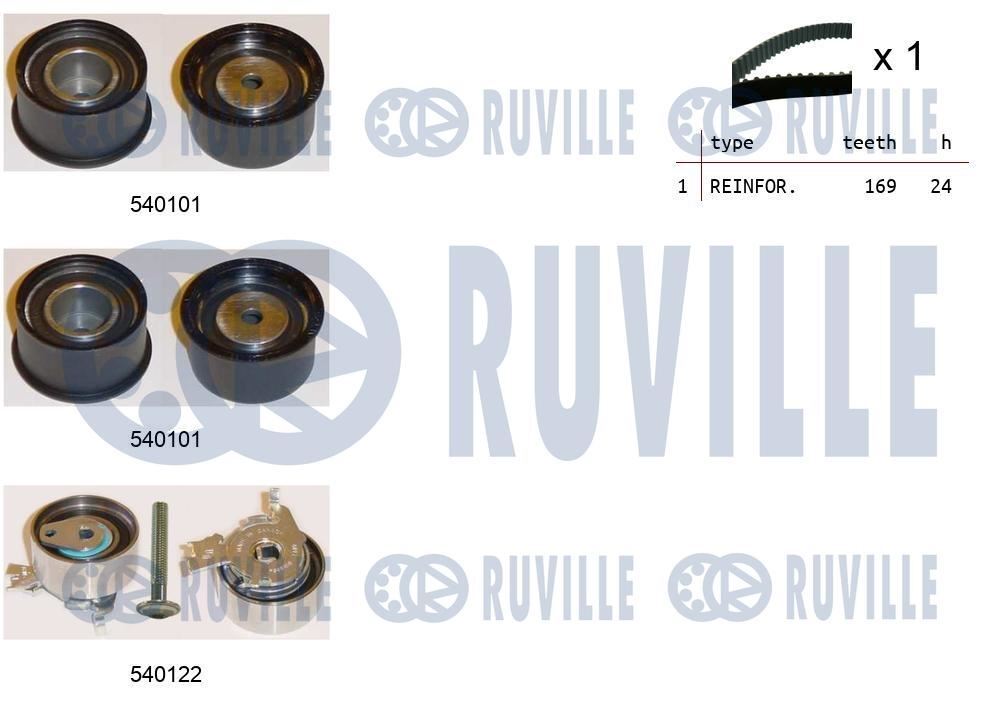 Kit de distribution Opel Calibra A 2.0 i 16v en acier haute résistance