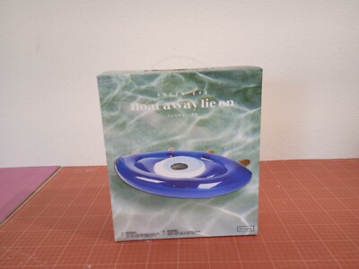 Sunnylife Luftmatratze Greek Eye 185 x 110 cm PVC - Blau