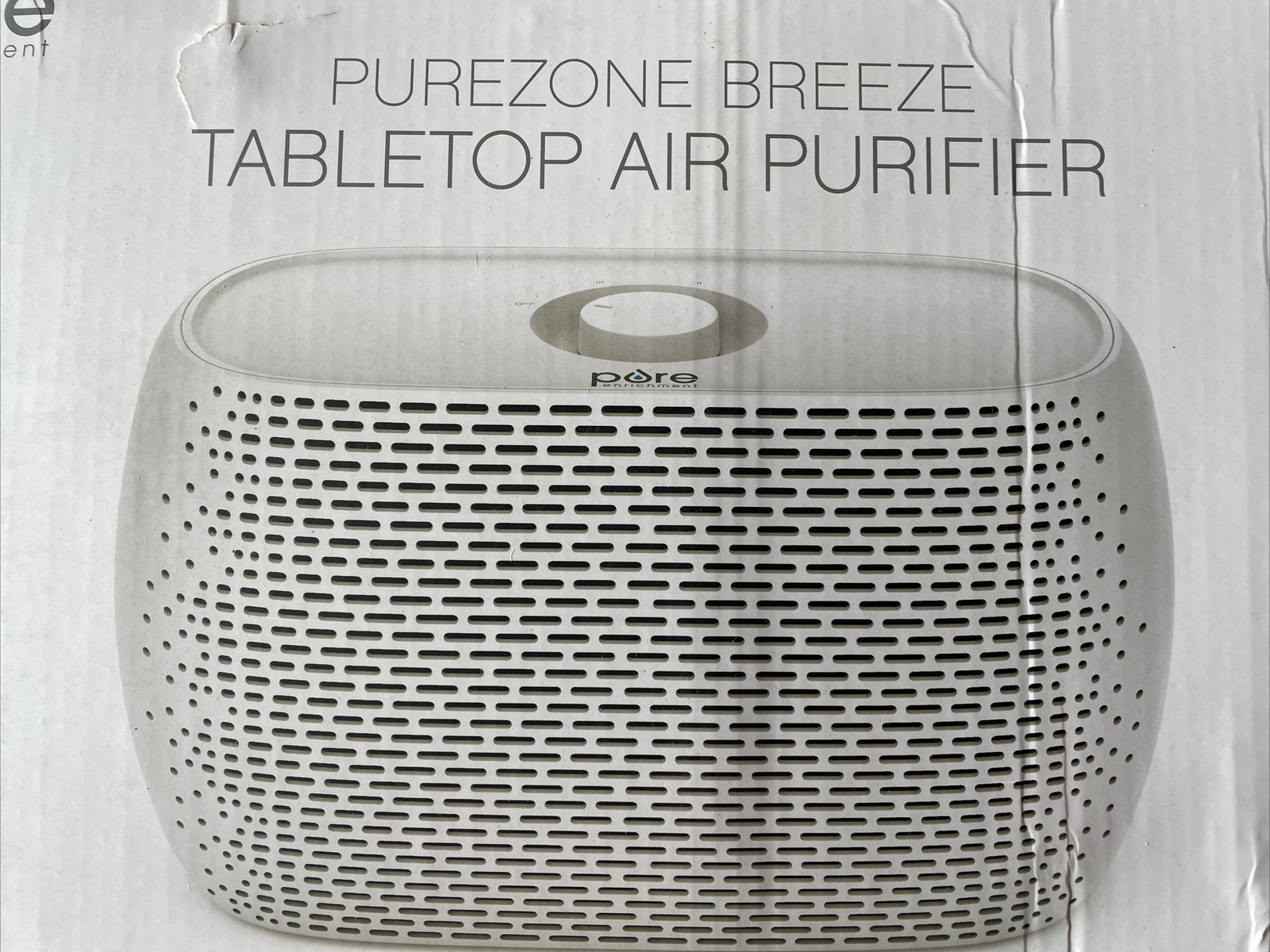 Pure Enrichment® PureZone™ Breeze Tabletop 2in1 Air Purifier True