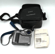 Sony Mavica MVC-FD73 Digital Camera 10x Zoom with manual and case