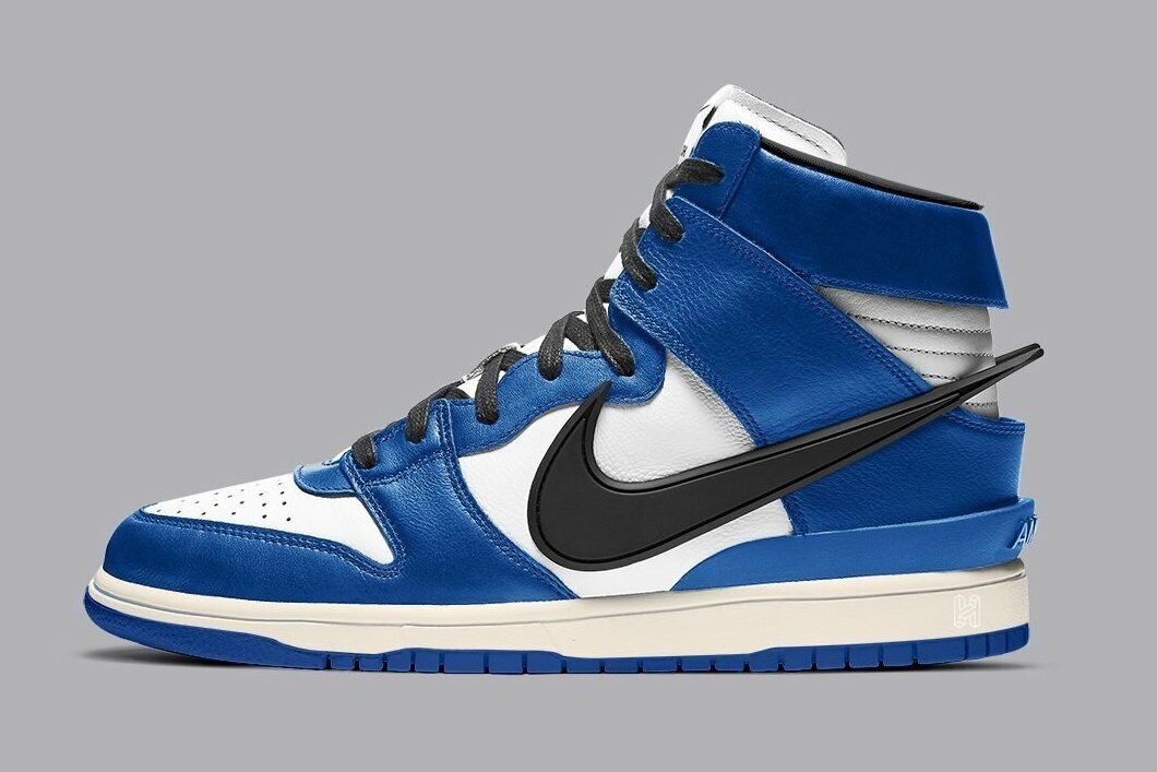 AMBUSH × NIKE DUNK HIGH DEEP ROYAL-