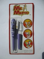 Novelty Pen From Mr. Memo In Blister Pack Fun Item Purple Color