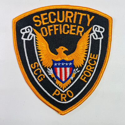 #ad #ad SCG Pro Force Security Officer Patch F2 $6.99