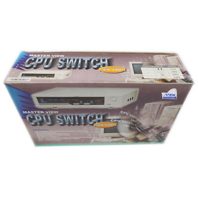 Aten Master View Plus 2-Port KVM Switch Model CS-122 - NEW IN BOX