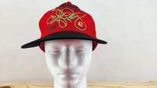 Kendall Racing Hat 1995 Kyle Petty 42 Autograph Snapback NASCAR Vintage Red Cap