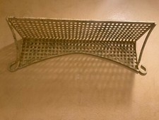 RACK HANGING, ornate, heavy andsturdy metal in good condition 10