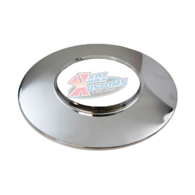 #ad #ad 14quot; Chrome Steel Air Cleaner Base for 4500 Dominator Style Carb 7 5 16quot; Flange $23.95