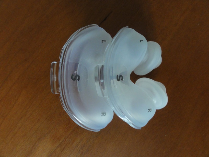 TWO Resmed Airfit P10 CPAP Nasal Pillow Replacements Size SMALL NEW