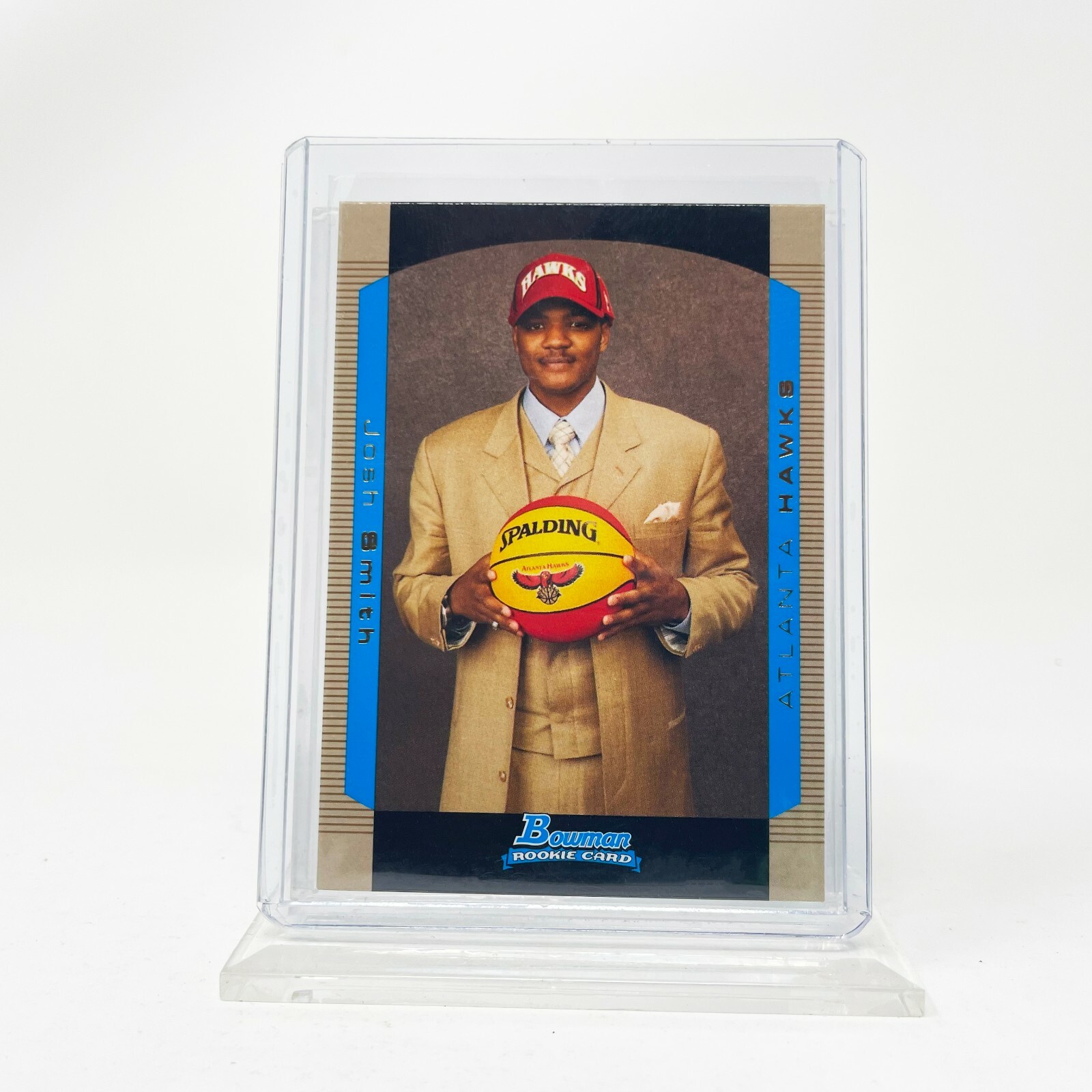Josh Smith Rookie - 2004 Bowman - Gold Parallel - Atlanta Hawks 