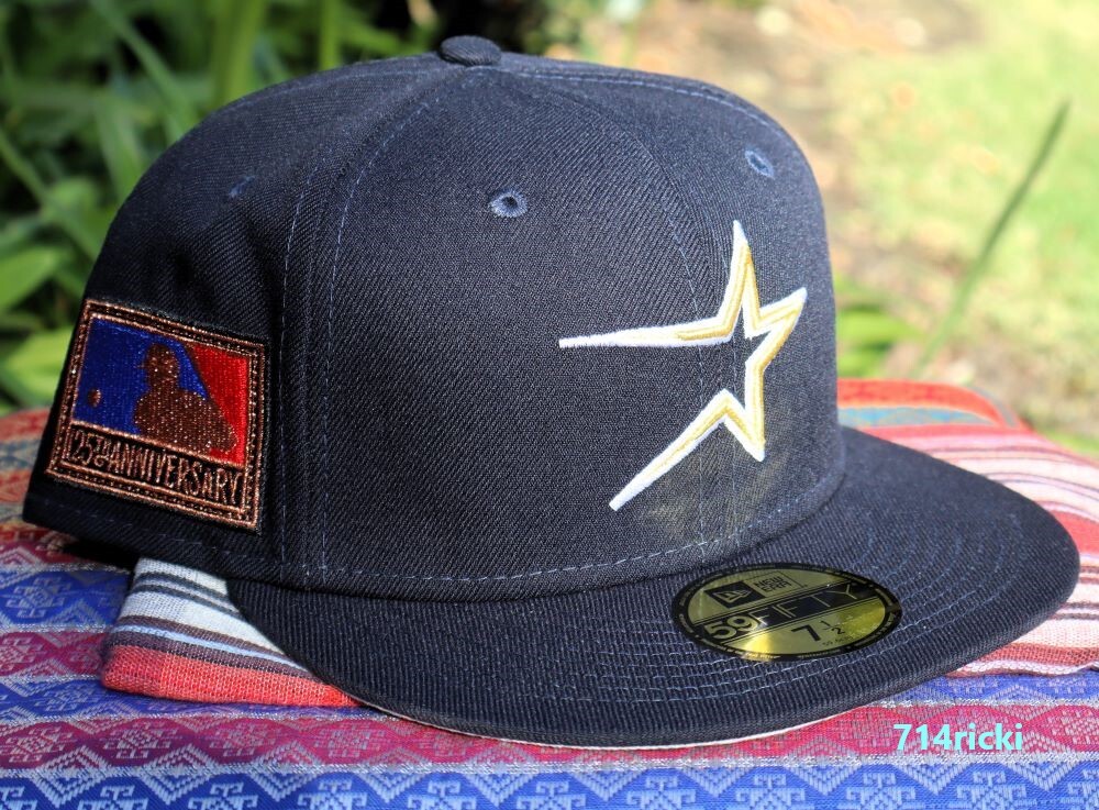 Houston Astros MLB 125th Anniversary Fitted Hat New Era 59FIFTY