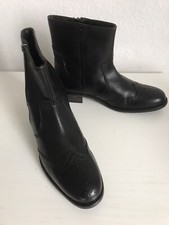Chelsea Boots 39 Unisex Zanon & Zago Echtleder Schwarz NEU
