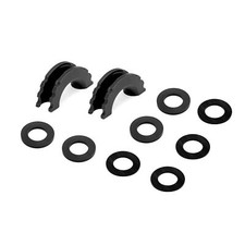 Black D Ring Shackle Isolator Kit 2 Isolator 8 Washers For 34 D-ring Black D Ring Shackle Isolator Kit 2 Isolator 8 Washers For 34 D-ring