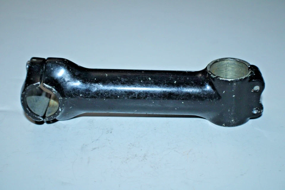 Vástago de bicicleta de colección 135 mm 1 1/8" sin rosca 3º elevación 25,4 mm negro MTB remitente de EE. UU. Foto 4 de 4