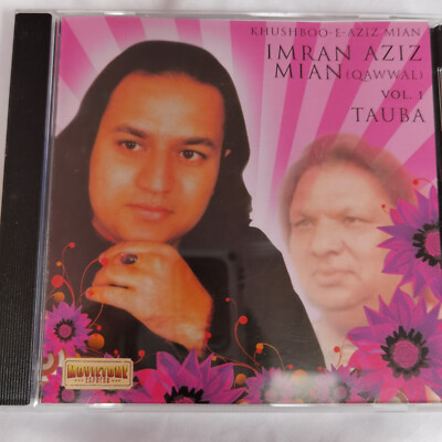 IMRAN AZIZ MIAN TAUBA VOLUME 1 QAWAL SUFI AUDIO CD SAME DAY DISPATCH