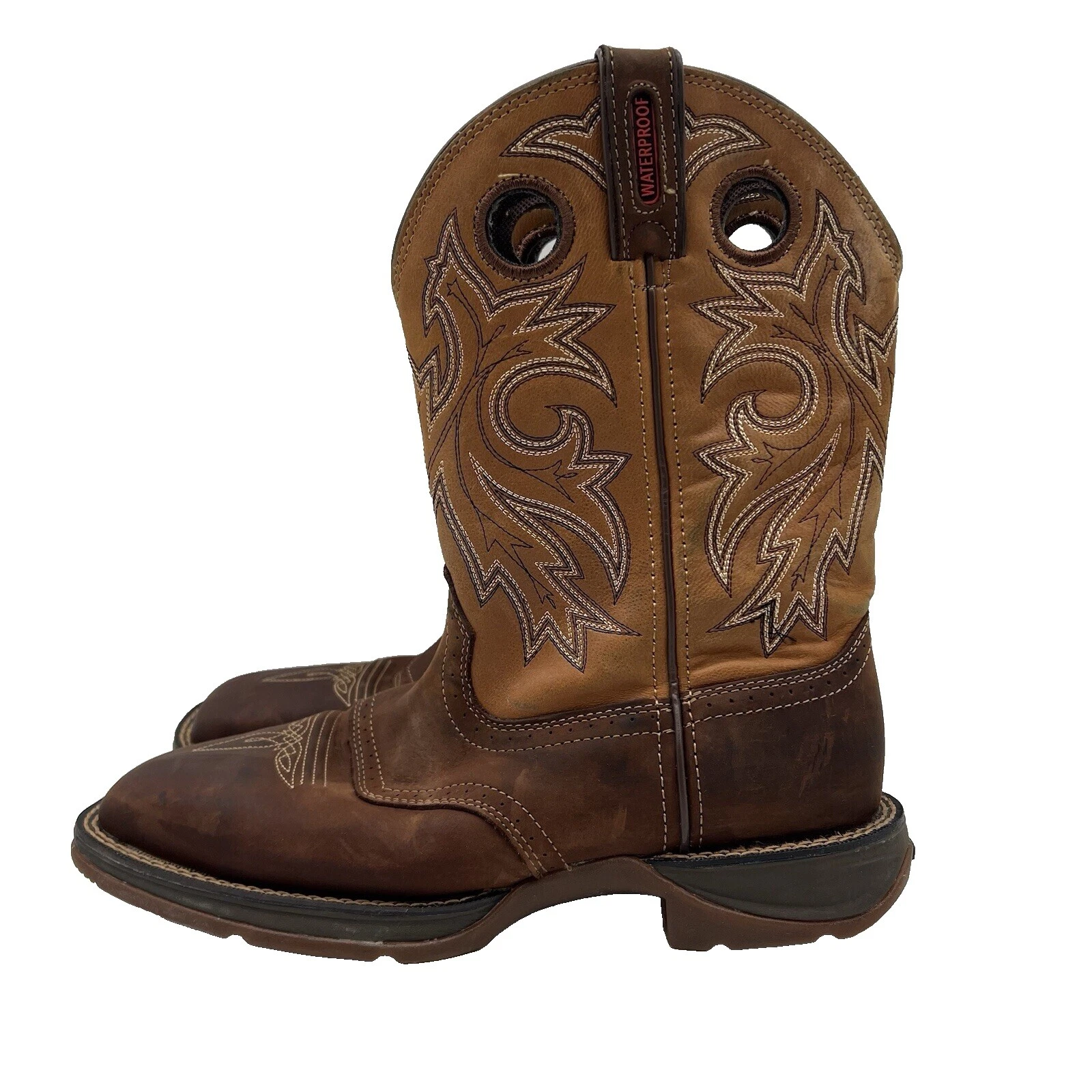 Botas de Punta de Acero occidental Durango para Hombres