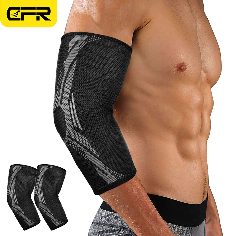 Elbow Support Sleeve Arm Pain Injury Gym Sport Golf Arthritis