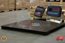 Floor Scale Heavy Duty Platform (4'x4') 48"x48" 5,000 lb by 0.5 lb with PRINTER