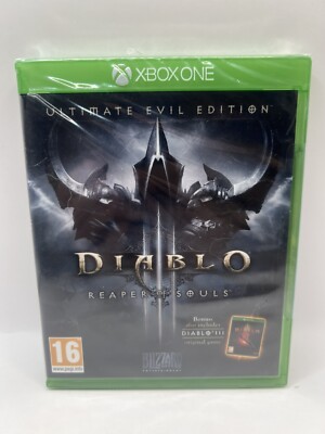 Diablo III 3 Reaper of Souls Xbox One Videospiel PAL Brandneu Factory Sealed