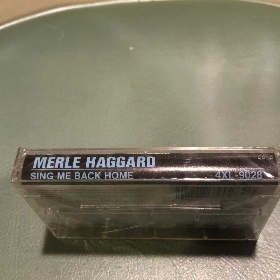 MERLE HAGGARD "Sing Me Back Home"  1984 Cassette  Capitol 4XL-9028 - Image 3 of 3
