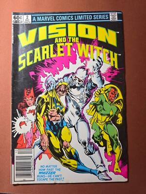 Marvel Vision and the Scarlet Witch #2 1982 Limited Series