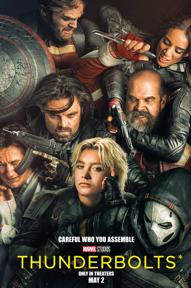 Thunderbolts Florence Pugh 2025 MCU Yelena Belova David Harbour