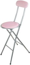 Folding Bar Stool Chair Lightweight Breakfast Chair Kitchen Home Office Dining
