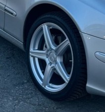 4x 18 Zoll AX7 Felgen f&uuml;r Mercedes A Klasse W176 W177 245G W242 W246 F2A AMG