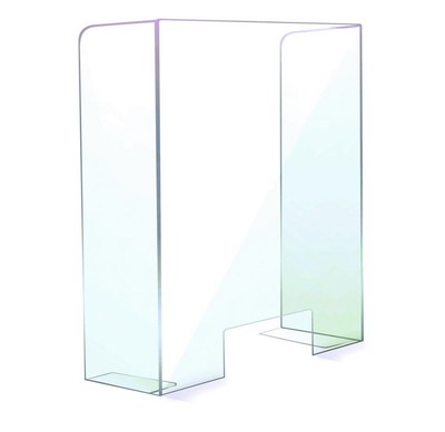 Sneeze Guard 24 in. x 32 in. with 6. in. Sides 
