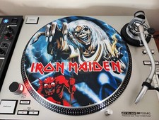 Iron maiden The Number of The Beast 12" Slipmat For Hi-Fi DJ Turntable Slipmat 