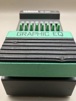 Yamaha GE-10M Graphic Equalizer Guitar Effect Pedal 7Band EQ from