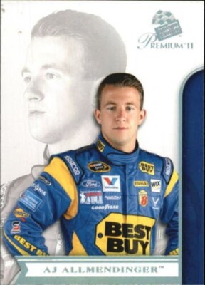 A8237 2011 Press Pass Premium Racing Card #s 1-90 Auswählen NM-MT