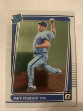 Nate Pearson  2021 Donruss Optic Baseball Rated Rookie  #38