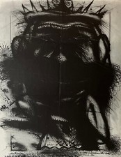 Arnulf Rainer Königsschizophrenie - Original Plakat 1967 - Galerie Großgörschen