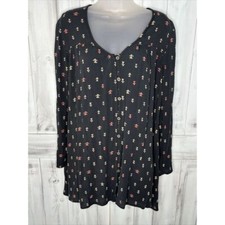 BILLABONG GRAY MOONGAZER SWING DRESS CRINKLE GAUZE BOHO BUTTON UP LONG SLEEVE S