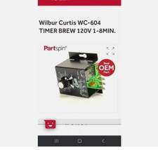 Curtis Gemini Coffee Timer WC 604