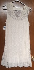 Lace Dress Size Medium By Exhilaration