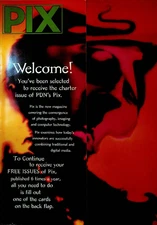 Pix Magazine September 1995 FIRST ISSUE Jill Greenberg Computer Graphics