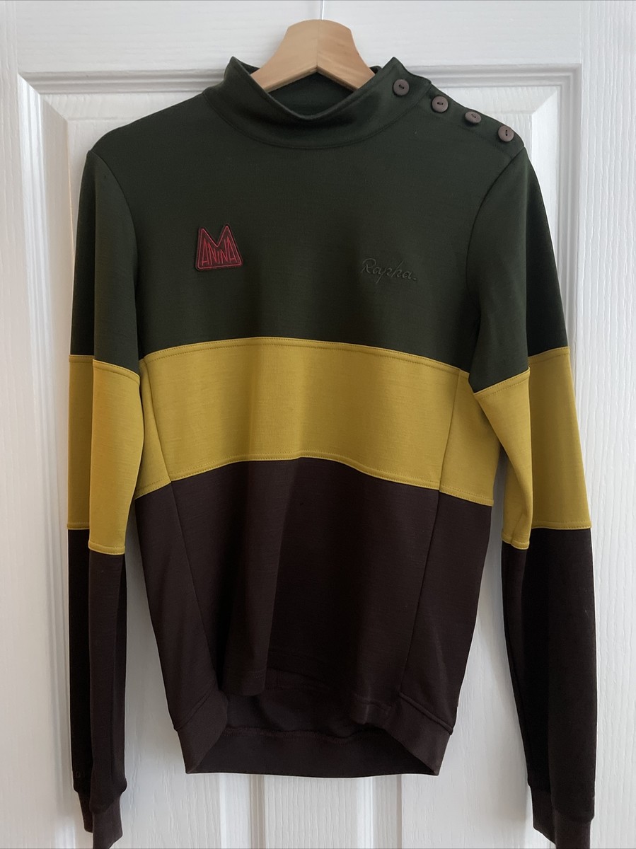 Rapha SPECIAL EDITION LOMBARDIA Jersey Forest Green/Brown