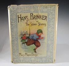 1925 HANS BRINKER  or THE SILVER SKATES Mary M. Dodge Brundage Saalfield HC