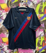 Vintage Barcelona Shirt 2002 2003 Camiseta Football Soccer Jersey Nike Men's XL