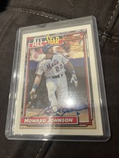 2022 Topps Archives Signature 1992 Howard Johnson Auto Autograph /61 Mets SP