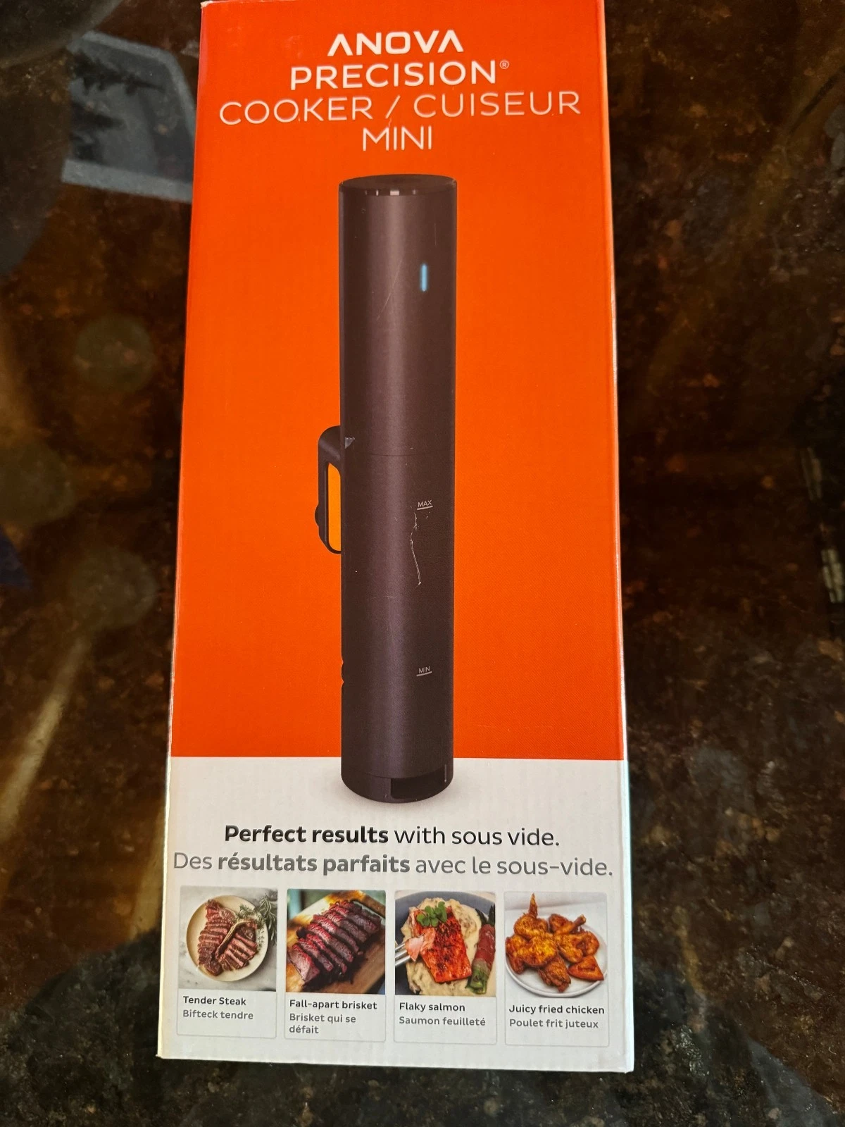 Anova Culinary Sous Vide Precision Cooker Mini, 850 Watts, Black