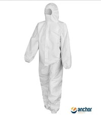 22x S Disposable Painters Coveralls Type 5/6 Protection Overall Suit Boilersuit
