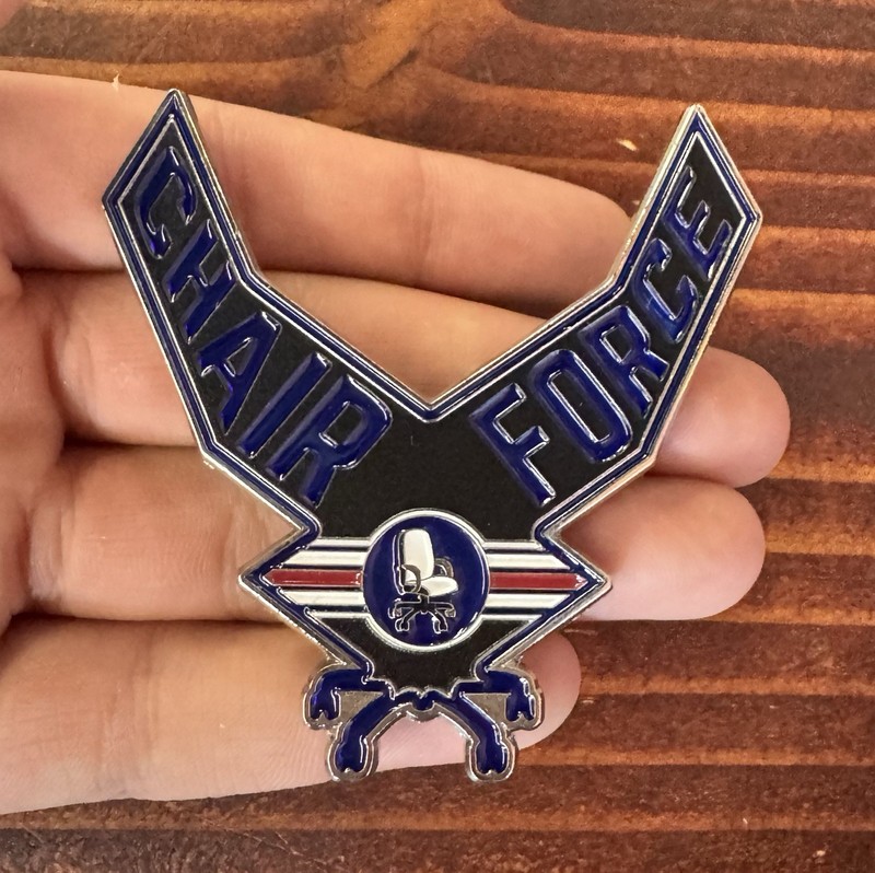 The “Chair Force” Challenge Coin