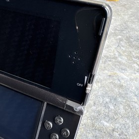 Nintendo 3DS Console (CTR-001) w/ OEM Charger Stylus Tested Cosmo Black