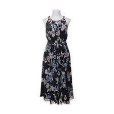 Yessica, Kleid, Größe: 46, FIT & FLARE DRESS, Schwarz/Mehrfarbig, Polyester #W7f