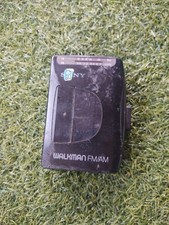 Vintage Sony Walkman WM FX10 Stereo Cassette Player Black For Parts