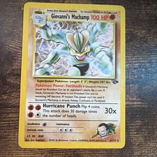 Giovanni's Machamp 6/132 Gym Challenge Holo on eBay