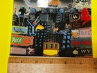 Christopher Vine 6x6 Glass Trinket Tray Hong Kong city scene Studio Sticker NICE — photo 7